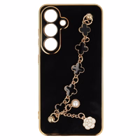 Dėklas telefonui Samsung Galaxy S24 Plus dizainas 3 juodas