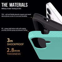 Dėklas Perfectionists Triangle Case Samsung S921 S24/S931 S25 žalias