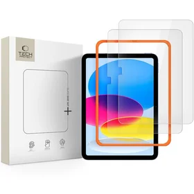 Tech-Protect Easy Set+ 2 dalių grūdinto stiklo rinkinys iPad 10.9” 2022 / iPad 11” 2025