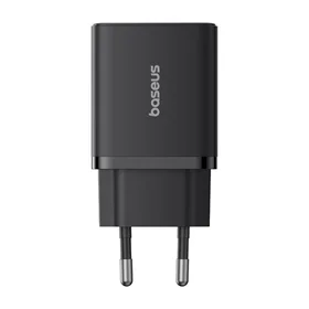 Baseus Cube Pro 30W USB-C USB-A sieninis įkroviklis - juodas