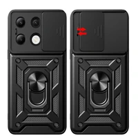 Tech-Protect CamShield Pro Dėklas telefonui Xiaomi Redmi Note 13 4G / LTE - juodas