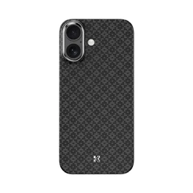 Benks Magnetic Armor Air Armor Grid Kevlar dėklas metaliniu rėmeliu 600D (B067) iPhone 17 juodas