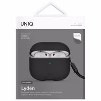 Uniq Lyden DS AirPods 4 dėklas - juodas