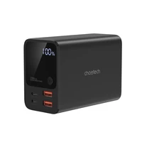 Išorinė baterija Choetech B635BK USB-A / USB-C 22,5W 27000mAh (juoda)