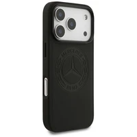 Mercedes Odinis Vintage Logo Magnetinis Dėklas telefonui iPhone 17 Pro - Juodas