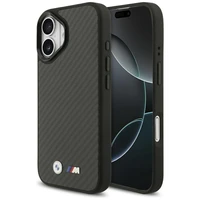 BMW M Kevlar Matt Magnetinis dėklas iPhone 17 - juodas