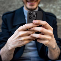 Silikoninis magnetinis dėklas, skirtas SAMSUNG A36, juodas