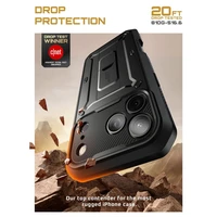 Supcase UB Pro dėklas telefonui iPhone 17 Pro Max - Juodas