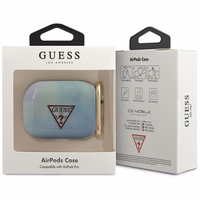 Guess GUACAPTPUMCGC02 AirPods Pro dėklas mėlynas/mėlynas Tie & Dye kolekcija