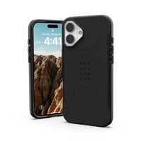 UAG Civilian MagSafe iPhone 16 Plus Dėklas telefonui iPhone 16 Plus - juodas