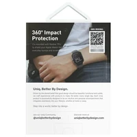 Uniq dėklas Valencia Apple Watch Series 46mm – auksinis/auksinis