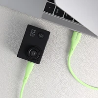 Kabelis FORCELL F-ENERGY C351 USB A į Micro USB QC3.0 2,4A 18W Silikoninis 1 m žalias (m)