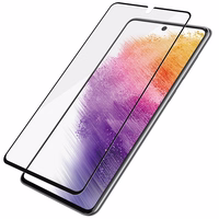 PanzerGlass E2E Regular apsauginis stiklas Samsung Galaxy A73 - su juodu rėmeliu