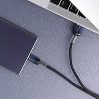 FORCELL F-ENERGY C352 kabelis USB A į Type C QC4.0 3A 66W Gradientinis 1 m juodas