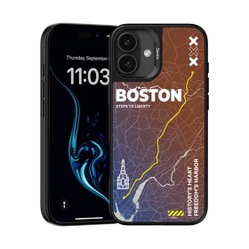 Benks Dynamic City Boston dėklas telefonui Iphone 16