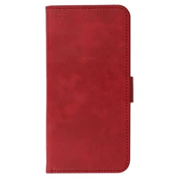 Universali knygos dėklas (dydis S) Iphone 12/13/Samsung S6/A5 2016/Xcover 4/S22/Huawei P8 2017 - raudonas