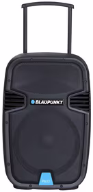 Blaupunkt PA12 nešiojamoji kolonėlė 650 W Nešiojamas stereo garsiakalbis Juoda