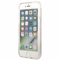 Guess Paisley Skystų Blizgučių dėklas iPhone SE 2022 / SE 2020 / 7 / 8 - auksinis