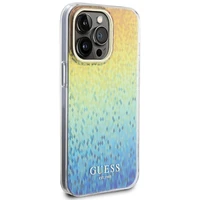 Guess IML Faceted Mirror Disco Iridescent dėklas telefonui iPhone 15 Pro Max - įvairiaspalvė