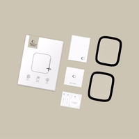 Tech-Protect Glass Flex+ 2 vnt. Apple Watch 44mm - Juodas