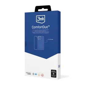 Dėklo ir apsauginio stikliuko rinkinys 3mk ComfortDuo Clear Apple iPhone 14 Pro Max