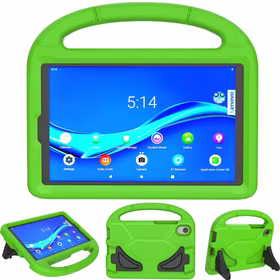 Dėklas Shockproof Kids Samsung X210/X215/X216 Tab A9 Plus 11.0/X230/X235/X236 Tab A11 Plus 11.0 žalias