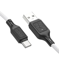 Kabelis USB-A į USB-C Hoco 3A 1 m X90 baltas