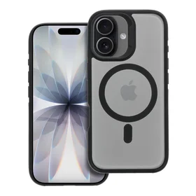 Dėklas NEO telefonui IPHONE 17 suderinamas su MagSafe juodas