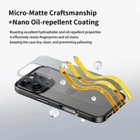 Rock Guard Touch Matte Series dėklas telefonui Iphone 16 Pro mėlynas