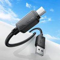 Kabelis USB A į Micro USB Hoco 2,4A 1 m X113 juodas