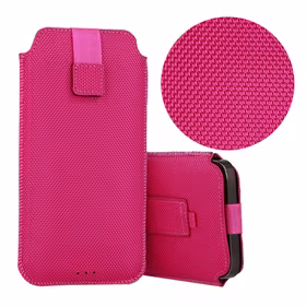 HIT Pouch Case (XL dydis) Iphone 15/15 Pro/Iphone 16/16 Pro/Samsung S24/S24 Plus/S25/S25 Plus/A53/A55 5G dizainas 2 rožinis