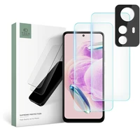 Tech-Protect Supreme rinkinys Xiaomi Redmi Note 12S – 2x grūdintas stiklas ekranui / grūdintas stiklas kamerai