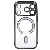 Metalinis Magsafe dėklas iPhone 17 Pro juodas