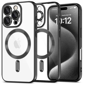 Tech-Protect MagFlex Magnetinis iPhone 16 Pro dėklas - juodas