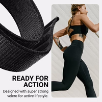 Crong Nylon - Sport Band for Apple Watch 38/40/41/42 mm (raudonas Fusion)