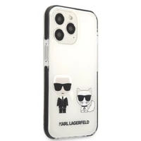 Karl Lagerfeld KLHCP13XTPEKCW Dėklas telefonui iPhone 13 Pro Max 6.7" - baltas (m) Karl&Choupette