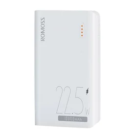 Energijos kaupiklis "Romoss SENSE4SF" 10000 mAh, 22,5 W (baltas)