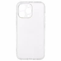 Itin plonas 1mm dėklas telefonui Iphone 13 Pro skaidrus