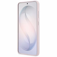 Dėklas Karl Lagerfeld K Metal Logo MagSafe Samsung Galaxy S26 rožinis