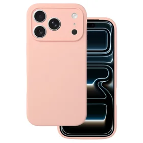 Silikoninis Lite dėklas telefonui Iphone 17 Pro Max persikų