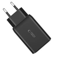 Tech-Protect C65W įkroviklis 2x USB-C PD 65W / USB-A QC 3.0 - baltas