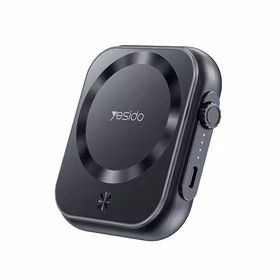 Benks Išorinė baterija 5000mAh YP59 3 in 1 - Type C - magnetinė, indukcinis 15W juoda