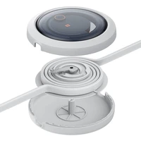 Greito įkrovimo 3in1 kabelis Baseus Free2Draw, USB į micro USB+USB-C+Lightning, 3.5A, 1.1m (baltas)