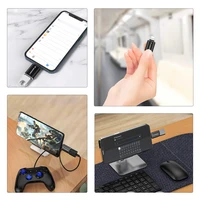 Wozinsky WALA-01 Lightning į USB-A OTG adapteris – juodas