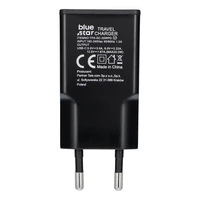 Kelioninis įkroviklis Blue Star Slim GaN 1x Type C PD QC4.0 3A 20W juodas