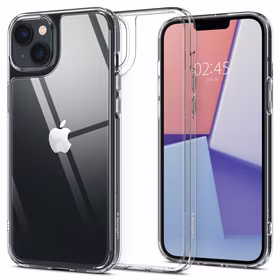 Spigen Quartz Hybrid iPhone 14 Plus dėklas - skaidrus