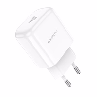 Įkroviklis Borofone BN3 20W USB-C baltas