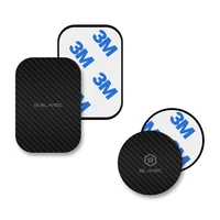 Blavec Metalo plokštelė magnetiniam laikikliui BM-01 komplektas iš 2 vnt. apvalios (40 mm) ir stačiakampės (40x58 mm) karboninė