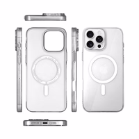 Dėklas HDD Clear MagSafe Case Apple iPhone 17 skaidrus