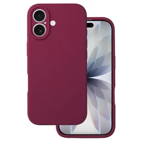 Silicone Lite dėklas telefonui iPhone 17 bordo